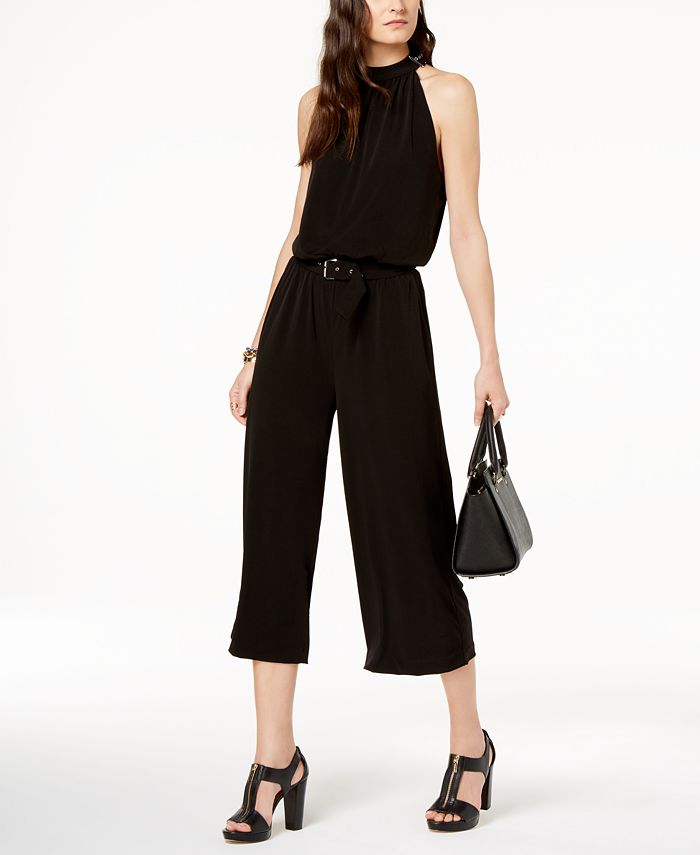 Michael kors cheap cropped jumpsuit