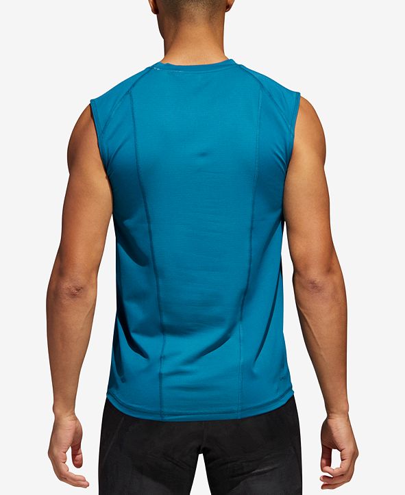 adidas Men's Alphaskin Tech Fit TShirt & Reviews TShirts Men Macy's
