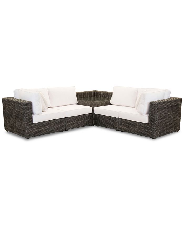 Furniture Viewport Outdoor 5Pc. Modular Seating Set (2 Corner Units, 2 Armless Units and 1