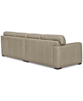 Furniture - Avenell 2-Pc. Leather Sectional