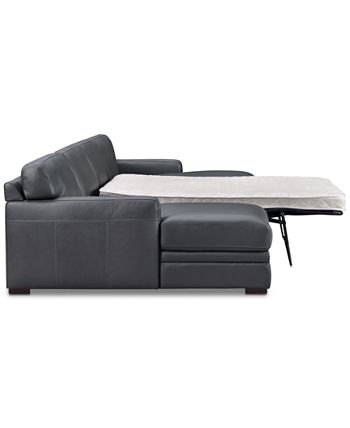 Furniture - Avenell 3-Pc. Sectional with Double Chaise & Sleeper Loveseat, Only at Macy's