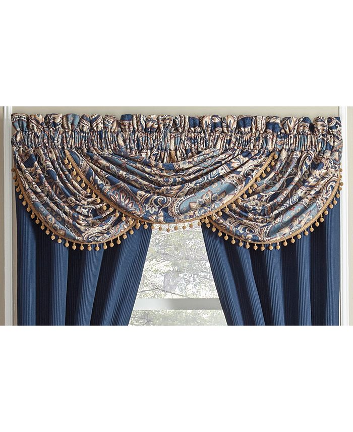 Croscill Aurelio Waterfall Swag 48" x 33" Window Valance & Reviews