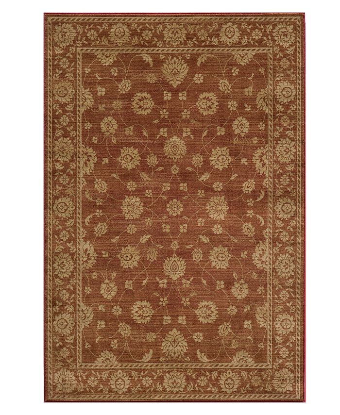 Momeni CLOSEOUT! Area Rug, Belmont BE02 Burgundy 2'3" x 7'6" Runner