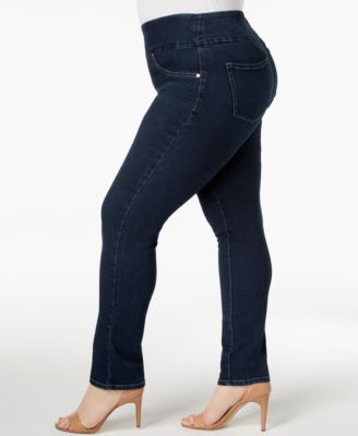 Lee Plus Size Pull-On Skinny Jeans