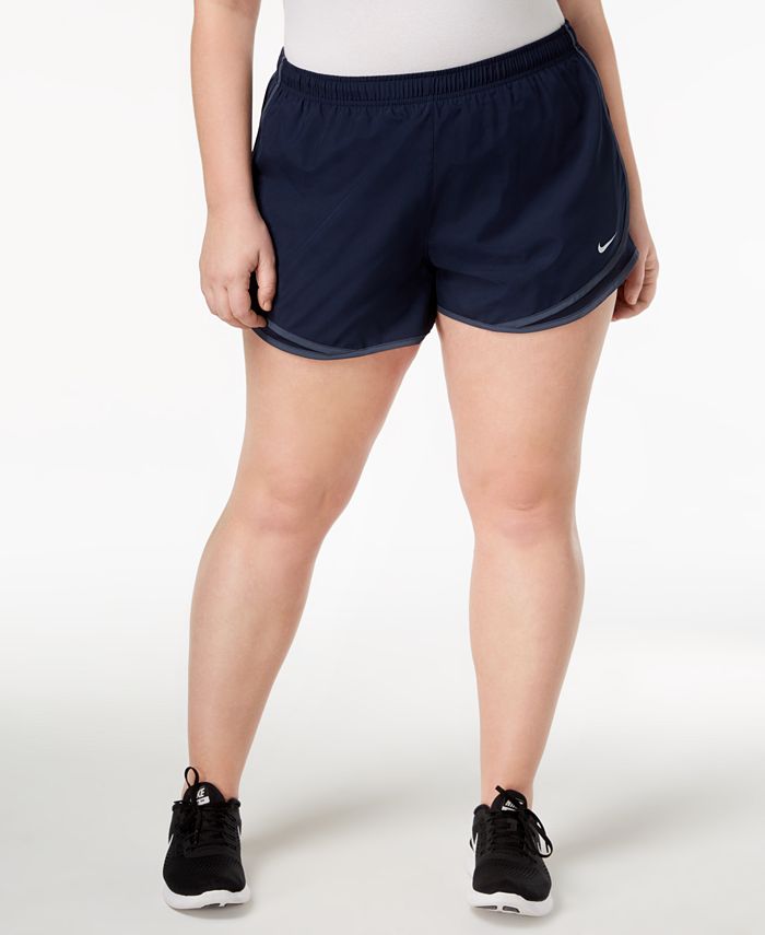 Nike Plus Size Tempo DriFIT Track Shorts Macy's