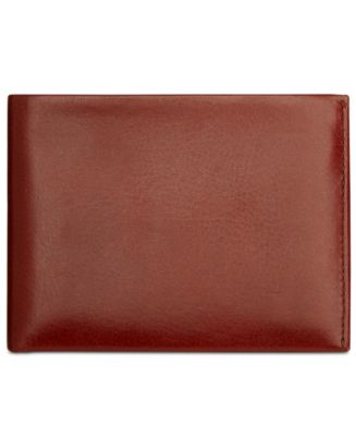Perry Ellis Men's Leather Wallet Brown Size Regular