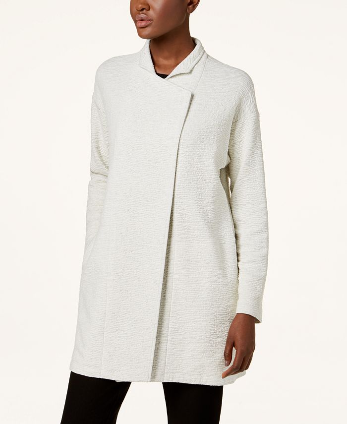 Eileen Fisher Tencel® Textured Kimono Jacket, Regular & Petite