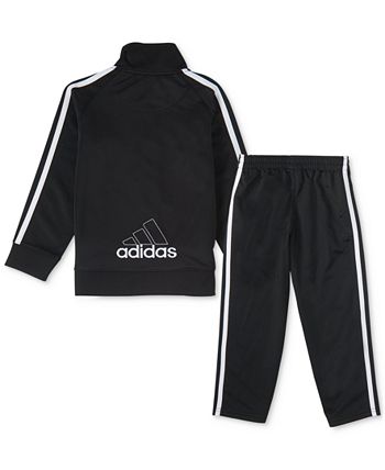 adidas - 2-Pc. Three-Stripe Track Suit, Baby Boys