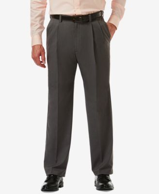 Men's Cool 18 PRO Classic-Fit Expandable Waist Pleated Stretch Dress Pants