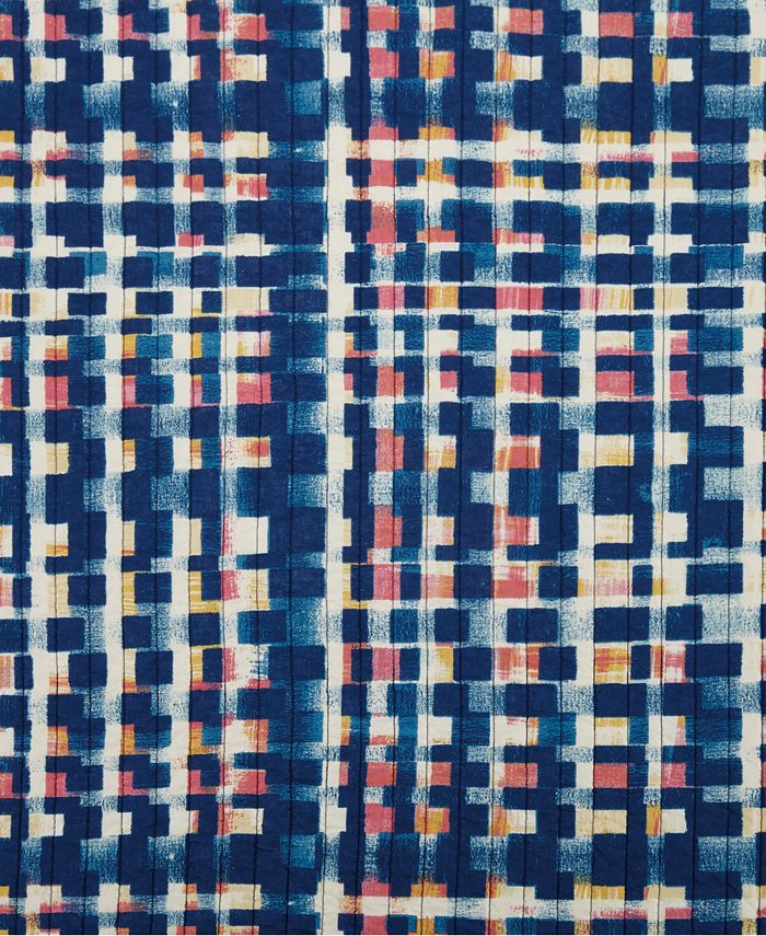 Vera Bradley Abstract Blocks Full/Queen Quilt Macy's