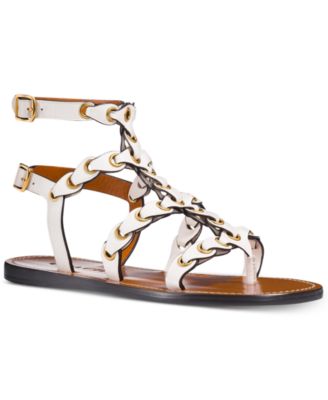 coach gladiator flat sandals