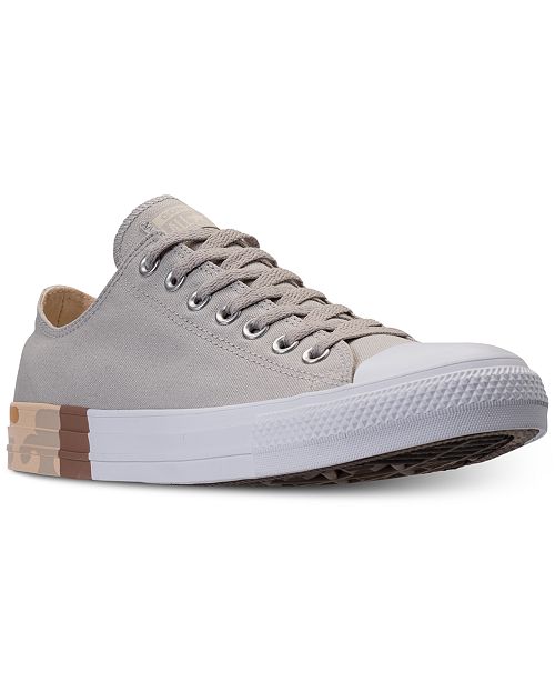 Converse Men S Chuck Taylor All Star Ox Camo Casual Sneakers From