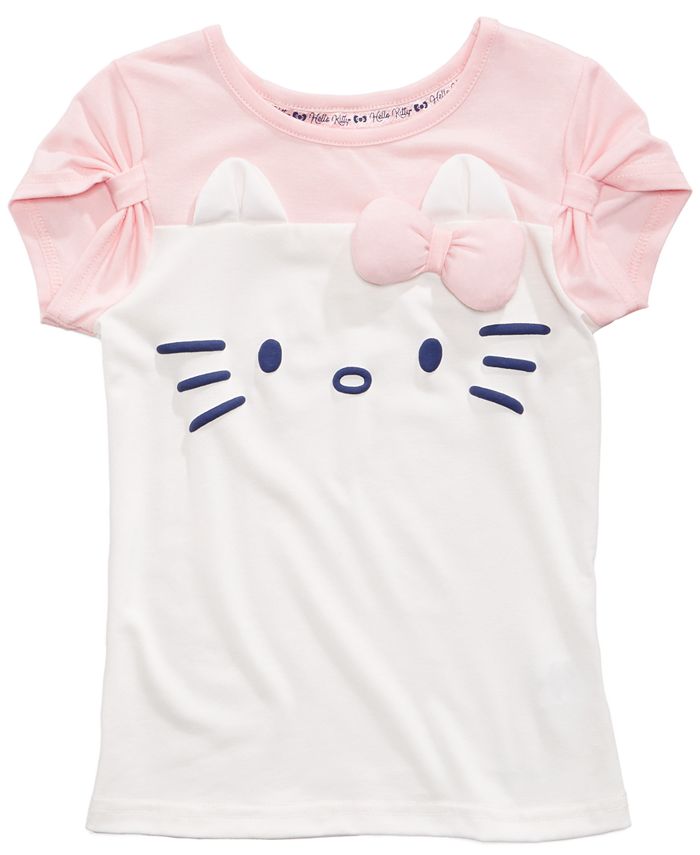 Hello Kitty Face Top, Little Girls - Macy's