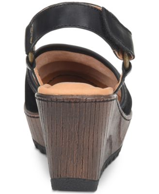 rina wedge clogs