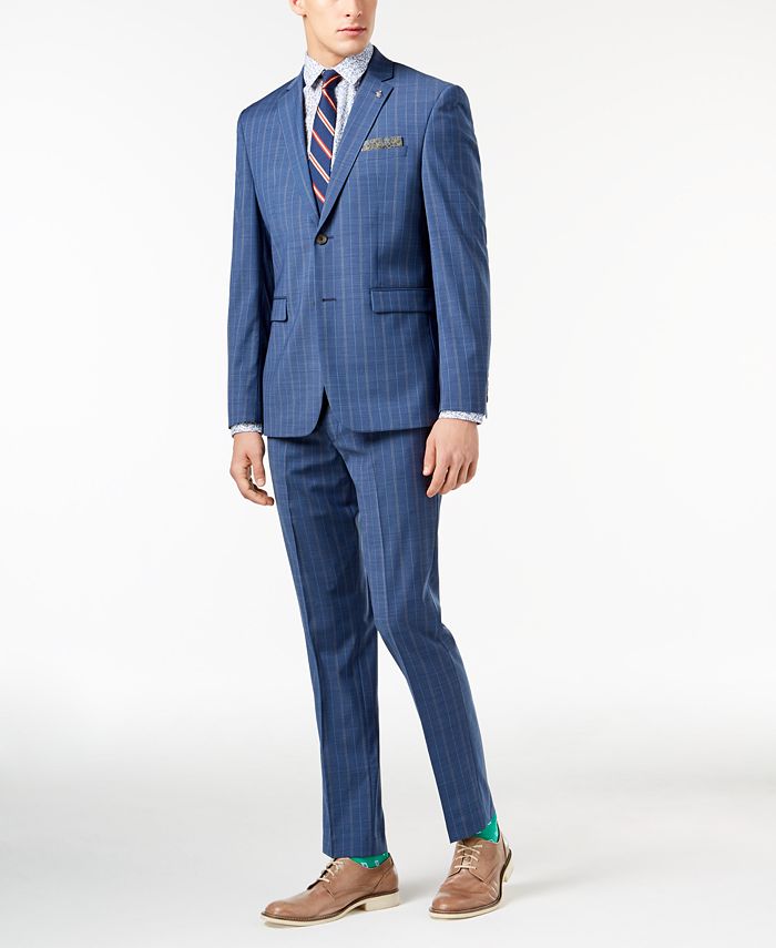 Original penguin slim fit suit on sale