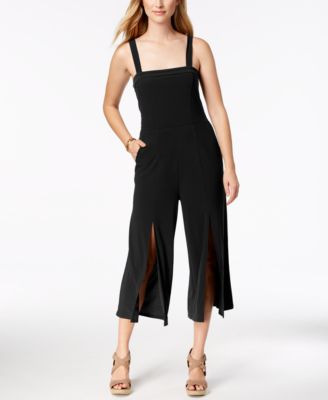 Love Scarlett - Petite Split-Hem Cropped Jumpsuit