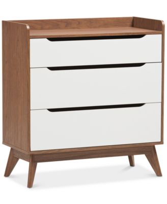 Furniture - Brighton 3-Drawer Chest, Quick Ship