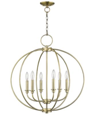 Milania 6- Light Metal Chandelier