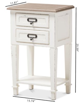 Dauphine 2-Drawer Nightstand