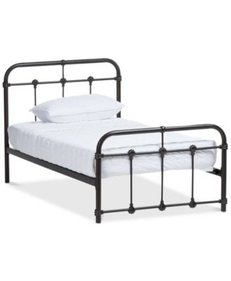 Furniture - Mandy Twin Bed, Quick Ship
