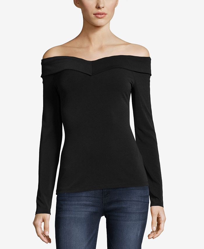ECI Off-The-Shoulder Top & Reviews - Sweaters - Women - Macy's