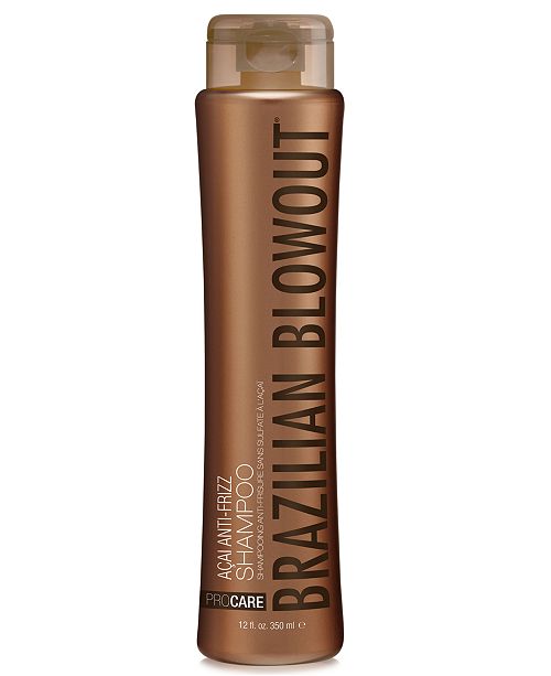 Brazilian Blowout Açai Anti-Frizz Shampoo, 12-oz., from ...