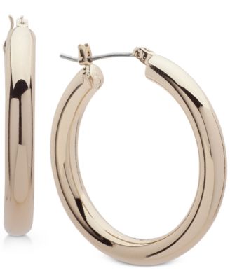 1 1/5" Thick Hoop Earrings, Created for Macy's 