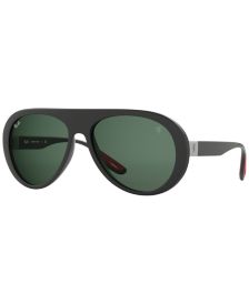 Men's Polarized Sunglasses, RB4310M 59 SCUDERIA FERRARI COLLECTION