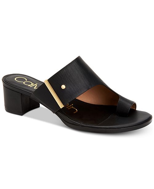macy's calvin klein sandals