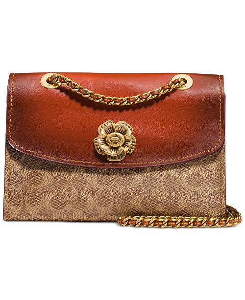 COACH Signature Parker Shoulder Bag & Reviews - Handbags & Accessories - Macy&#39;s