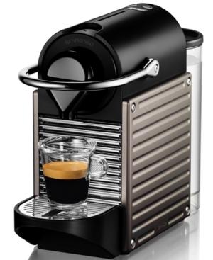 EAN 7640145292859 product image for Nespresso C60/D60US Espresso Maker, Pixie Titan | upcitemdb.com