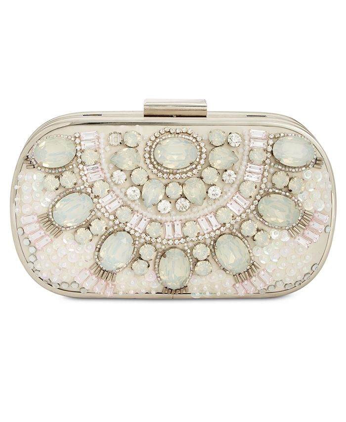 INC International Concepts I.N.C. Mahdie Stone Clutch, Created for Macy