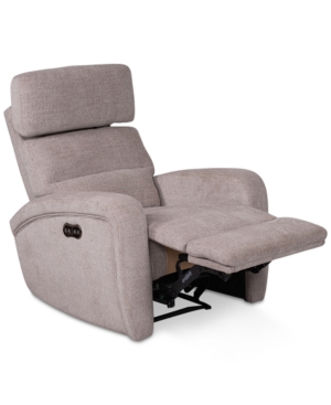 FURNITURE STELLARAE FABRIC POWER RECLINER WITH USB, CREATED FOR MACY'S