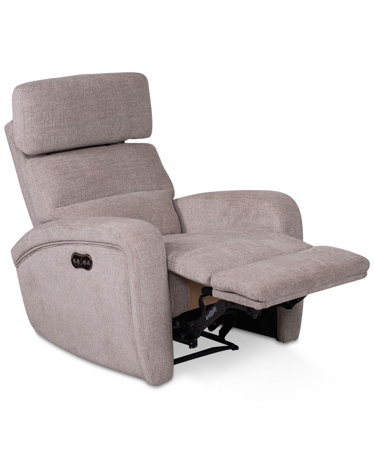Stellarae Fabric Power Recliner With Power Headrest And Usb Power Outlet, Created for Macys
