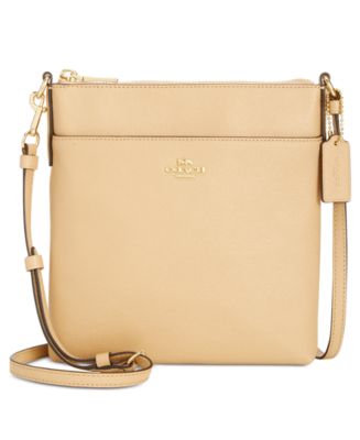 COACH Courier Crossbody in Crossgrain Leather & Reviews - Handbags & Accessories - Macy&#39;s