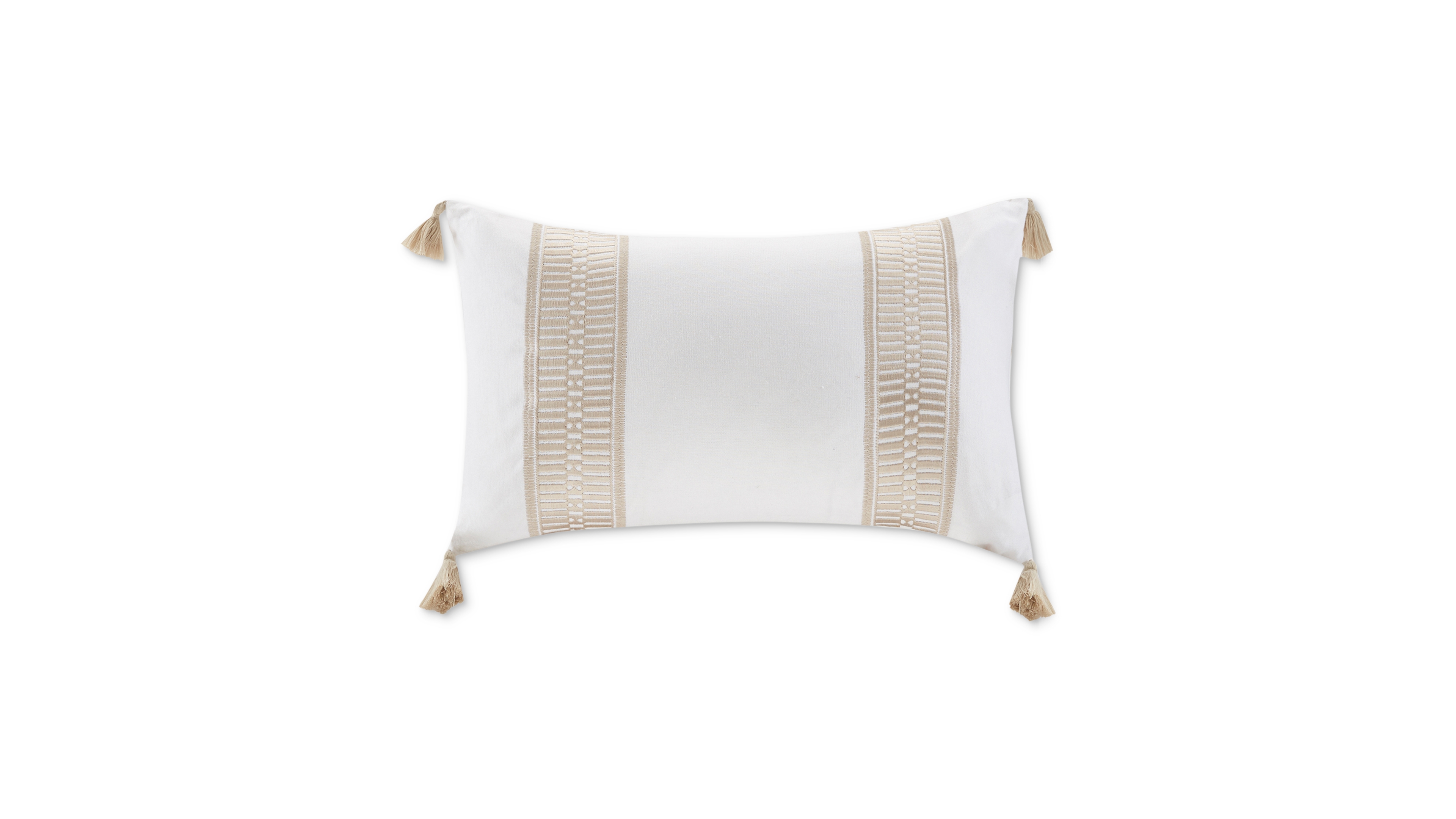 Harbor House Anslee Embroidered Decorative Pillow, 12" x 20"