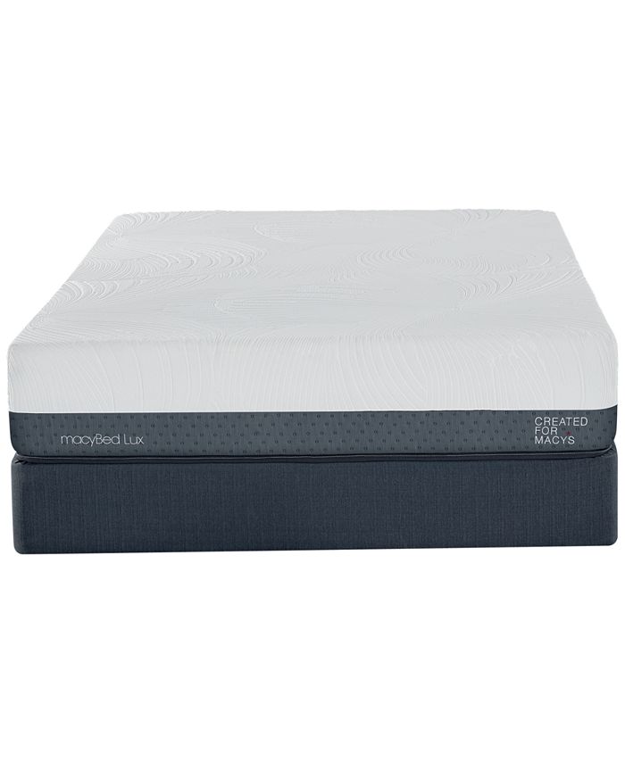 Macybed Lux Greenbriar 12" Plush Euro Top Memory Foam Mattress Set