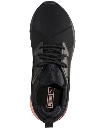 Puma women's muse metallic shop casual sneakers from finish line