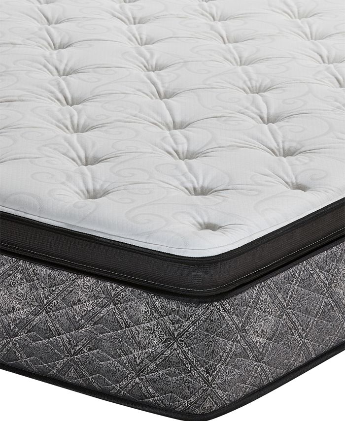MacyBed by Serta Resort 13" Plush Euro Pillow Top Mattress Queen