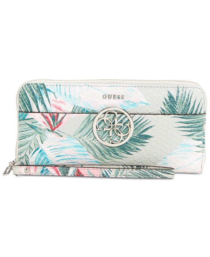 GUESS Kamryn Large Zip Around Wallet Macy's