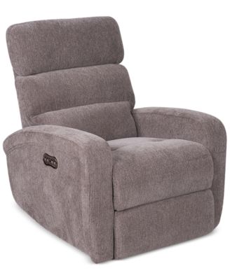 Stellarae Fabric Power Recliner with USB, Created for Macy's