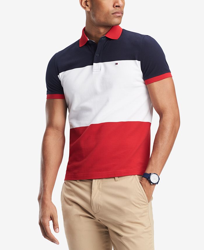 Tommy Hilfiger Men's Delon Slim-Fit Polo, Created for Macy's & Reviews ...