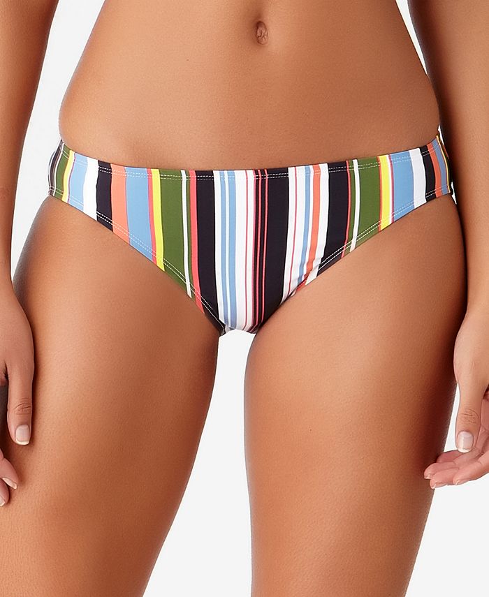 Cole Striped Bikini Bottom
