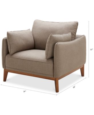 Jollene 39" Fabric Armchair, Created for Macy's