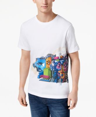 armani exchange street art t shirt