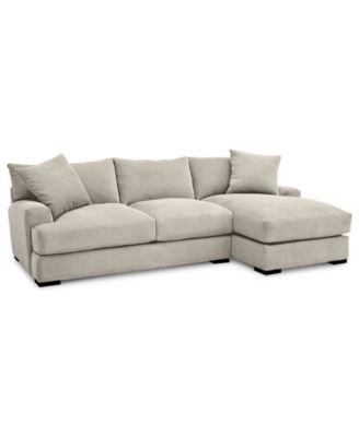 Rhyder 2-Pc. Fabric Sectional Sofa with Chaise, Created for Macy's