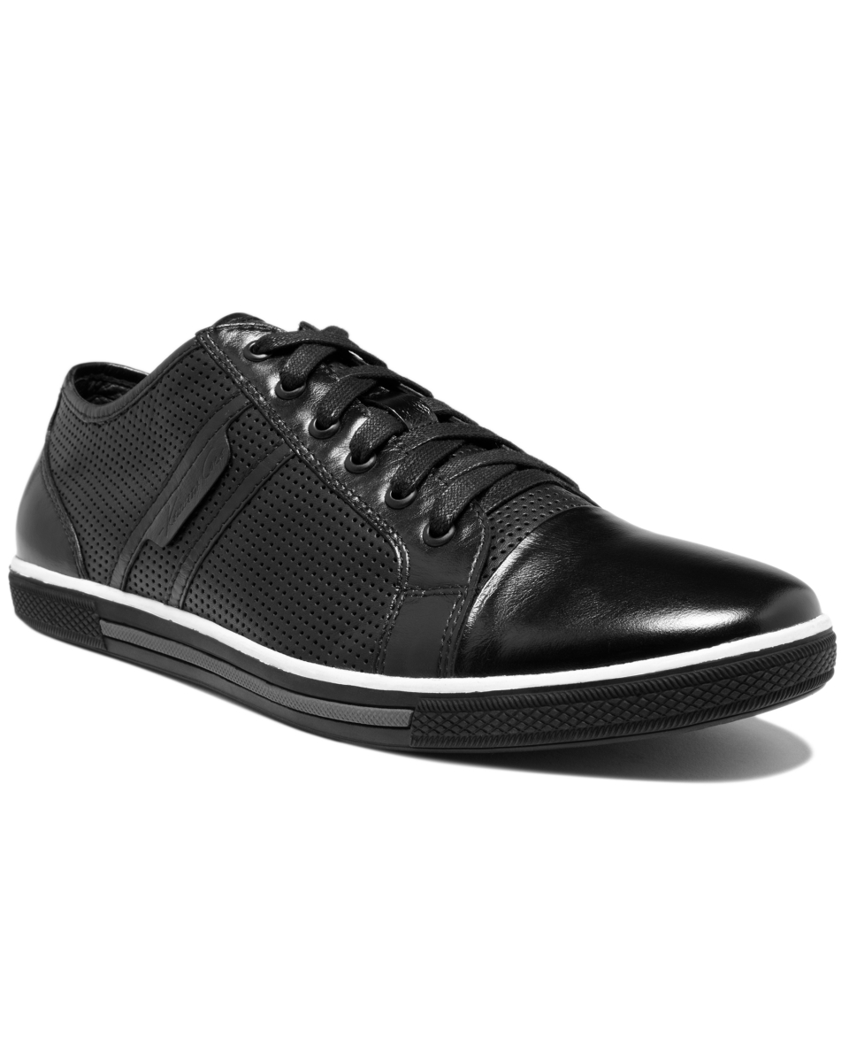 Kenneth Cole Down N Up Perforated Sneakers   Shoes   Men