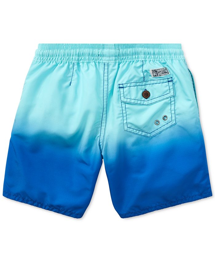 Toddler boy polo swim trunks 2025