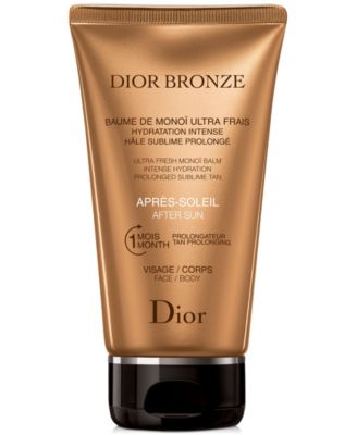 dior bronze aftersun monoi balm