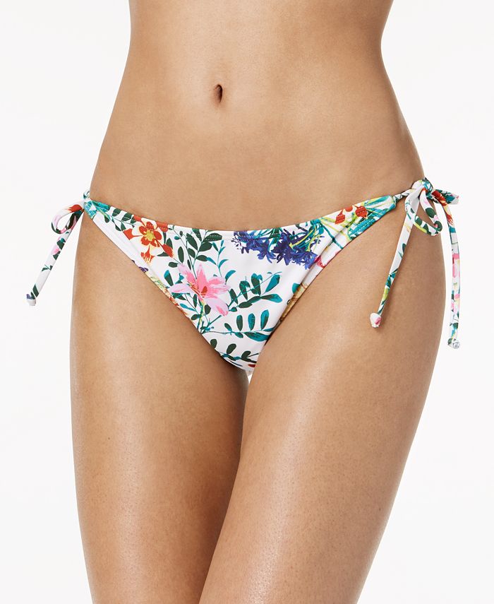 tie cheeky bikini bottom